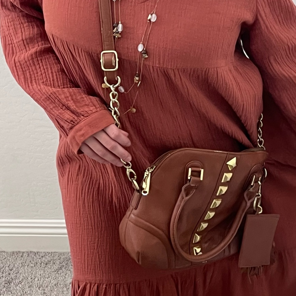 7 For All Mankind Rust Maxi Dress